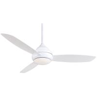 58"Ceiling Fan by Minka Aire - Concept I Collection, White Finish - F477L-WH