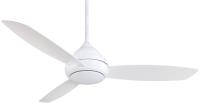 58"Ceiling Fan by Minka Aire - Concept I Collection, White Finish - F477L-WH