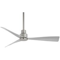 44"Ceiling Fan by Minka Aire - Simple Collection, Brushed Nickel Wet Finish - F786-BNW