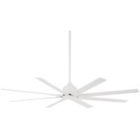 65" Ceiling Fan by Minka Aire - Xtreme H2O Collection, Flat White Finish - F896-65-WHF