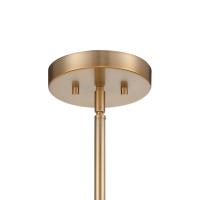 Four Light Chandelier by Crystorama - Danielson Collection, Vibrant Gold Finish - DAN-404-VG