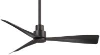 44"Ceiling Fan by Minka Aire - Simple Collection, Coal Finish - F786-CL