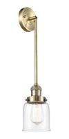 One Light Mini Pendant by Innovations - Franklin Restoration Collection, Antique Brass Finish - 201S-AB-G52