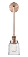 LED Mini Pendant by Innovations - Franklin Restoration Collection, Antique Copper Finish - 201S-AC-G52-LED