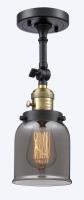One Light Wall Sconce by Innovations - Franklin Restoration Collection, Black Antique Brass Finish - 203SW-BAB-G53