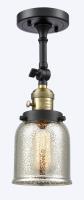 One Light Wall Sconce by Innovations - Franklin Restoration Collection, Black Antique Brass Finish - 203SW-BAB-G58