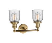 LED Bath Vanity by Innovations - Franklin Restoration Collection, Brushed Brass Finish - 208-BB-G54-LED