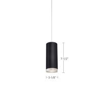 LED Pendant by Kuzco Lighting - Cameo Collection, Black Finish - 401431BK-LED