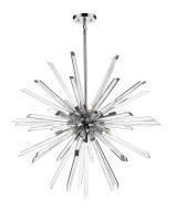 Ten Light Chandelier by Z-Lite - Burst Collection, Chrome Finish - 4003-10CH