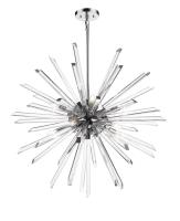 Ten Light Chandelier by Z-Lite - Burst Collection, Chrome Finish - 4003-10CH