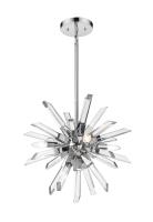 Four Light Chandelier by Z-Lite - Burst Collection, Chrome Finish - 4003-4CH