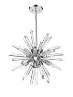 Six Light Chandelier by Z-Lite - Burst Collection, Chrome Finish - 4003-6CH