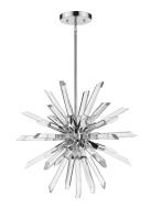 Six Light Chandelier by Z-Lite - Burst Collection, Chrome Finish - 4003-6CH