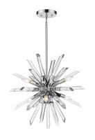 Six Light Chandelier by Z-Lite - Burst Collection, Chrome Finish - 4003-6CH