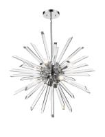 Eight Light Chandelier by Z-Lite - Burst Collection, Chrome Finish - 4003-8CH