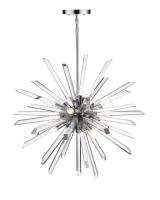 Eight Light Chandelier by Z-Lite - Burst Collection, Chrome Finish - 4003-8CH