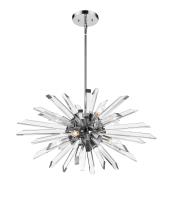 Eight Light Chandelier by Z-Lite - Burst Collection, Chrome Finish - 4003-8L-CH