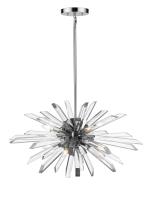 Eight Light Chandelier by Z-Lite - Burst Collection, Chrome Finish - 4003-8L-CH