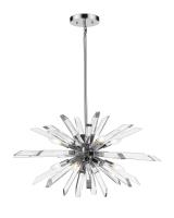 Eight Light Chandelier by Z-Lite - Burst Collection, Chrome Finish - 4003-8L-CH