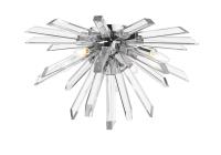 Four Light Flush Mount by Z-Lite - Burst Collection, Chrome Finish - 4003-F-CH
