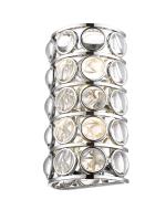 Four Light Wall Sconce by Z-Lite - Eternity Collection, Chrome Finish - 4004-4S-CH