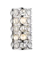Four Light Wall Sconce by Z-Lite - Eternity Collection, Chrome Finish - 4004-4S-CH