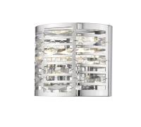 Two Light Wall Sconce by Z-Lite - Cronise Collection, Chrome Finish - 469-2S-CH