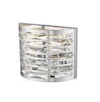 Two Light Wall Sconce by Z-Lite - Cronise Collection, Chrome Finish - 469-2S-CH