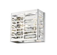 Two Light Wall Sconce by Z-Lite - Cronise Collection, Chrome Finish - 470-2S-CH