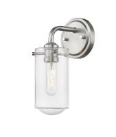 One Light Wall Sconce by Z-Lite - Delaney Collection, Brushed Nickel Finish - 471-1S-BN