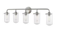 Five Light Vanity by Z-Lite - Delaney Collection, Brushed Nickel Finish - 471-5V-BN