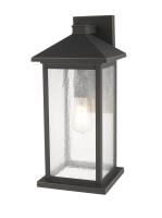One Light Outdoor Wall Light by Z-Lite - Portland Collection, Oil Rubbed Bronze Finish - 531MXL-ORB