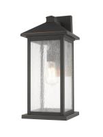 One Light Outdoor Wall Light by Z-Lite - Portland Collection, Oil Rubbed Bronze Finish - 531MXL-ORB