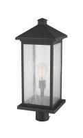 One Light Outdoor Post Mount Fixture by Z-Lite - Portland Collection, Oil Rubbed Bronze Finish - 531PHBXLR-ORB