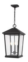 Three Light Outdoor Chain Mount Ceiling Fixture by Z-Lite - Beacon Collection, Oil Rubbed Bronze Finish - 568CHXL-ORB