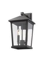 Two Light Outdoor Wall Sconce by Z-Lite - Beacon Collection, Oil Rubbed Bronze Finish - 568M-ORB
