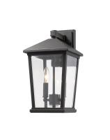 Two Light Outdoor Wall Sconce by Z-Lite - Beacon Collection, Oil Rubbed Bronze Finish - 568M-ORB