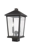 Two Light Outdoor Post Mount Fixture by Z-Lite - Beacon Collection, Oil Rubbed Bronze Finish - 568PHBS-ORB