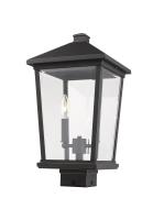 Two Light Outdoor Post Mount Fixture by Z-Lite - Beacon Collection, Oil Rubbed Bronze Finish - 568PHBS-ORB