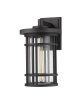 One Light Outdoor Wall Light by Z-Lite - Jordan Collection, Black Finish - 570B-BK