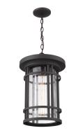 One Light Outdoor Chain Mount Ceiling Fixture by Z-Lite - Jordan Collection, Oil Rubbed Bronze Finish - 570CHXL-ORB