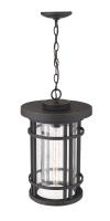 One Light Outdoor Chain Mount Ceiling Fixture by Z-Lite - Jordan Collection, Oil Rubbed Bronze Finish - 570CHXL-ORB