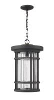 One Light Outdoor Chain Mount Ceiling Fixture by Z-Lite - Jordan Collection, Oil Rubbed Bronze Finish - 570CHXL-ORB