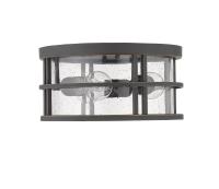 Three Light Outdoor Flush Mount by Z-Lite - Jordan Collection, Oil Rubbed Bronze Finish - 570F-ORB