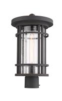 One Light Outdoor Post Mount Fixture by Z-Lite - Jordan Collection, Oil Rubbed Bronze Finish - 570PHB-ORB