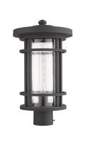 One Light Outdoor Post Mount Fixture by Z-Lite - Jordan Collection, Oil Rubbed Bronze Finish - 570PHB-ORB