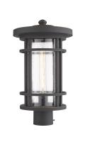 One Light Outdoor Post Mount Fixture by Z-Lite - Jordan Collection, Oil Rubbed Bronze Finish - 570PHB-ORB