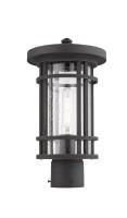 One Light Outdoor Post Mount Fixture by Z-Lite - Jordan Collection, Oil Rubbed Bronze Finish - 570PHM-ORB
