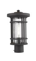 One Light Outdoor Post Mount Fixture by Z-Lite - Jordan Collection, Oil Rubbed Bronze Finish - 570PHM-ORB