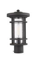 One Light Outdoor Post Mount Fixture by Z-Lite - Jordan Collection, Oil Rubbed Bronze Finish - 570PHM-ORB
